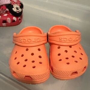 CROCS Kids Bright Orange Clogs